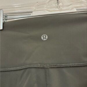 lululemon High Rise Leggings Sage Green Yoga Pants Size 4